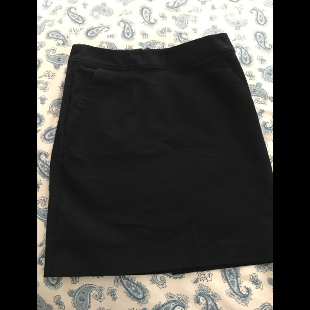 Banana Republic Navy Blue Skirt